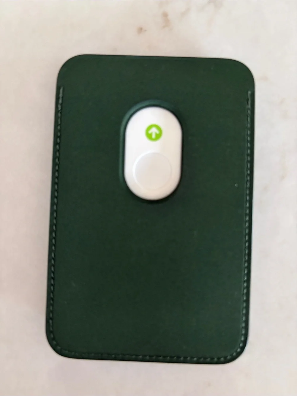 Apple FineWoven MagSafe Wallet - Dark Green